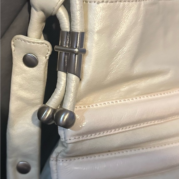 Mimco leather pearl white bag a must see very eloquent - Picture 8 of 11